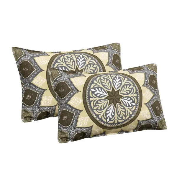 Green_Cotton_Regal_Harmony_Double_Bedsheet_With_Pillow_Cover_100_X_108_Cm